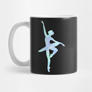 Blue/Green Ballerina Mug